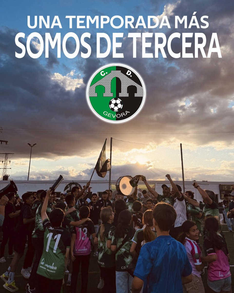CdGevora's tweet photo. 🎖️ Una temporada más, 𝐒𝐎𝐌𝐎𝐒 𝐃𝐄 𝐓𝐄𝐑𝐂𝐄𝐑𝐀.

📸 Vaya fotón de @josekun10 https://t.co/uNnpMfCXUR