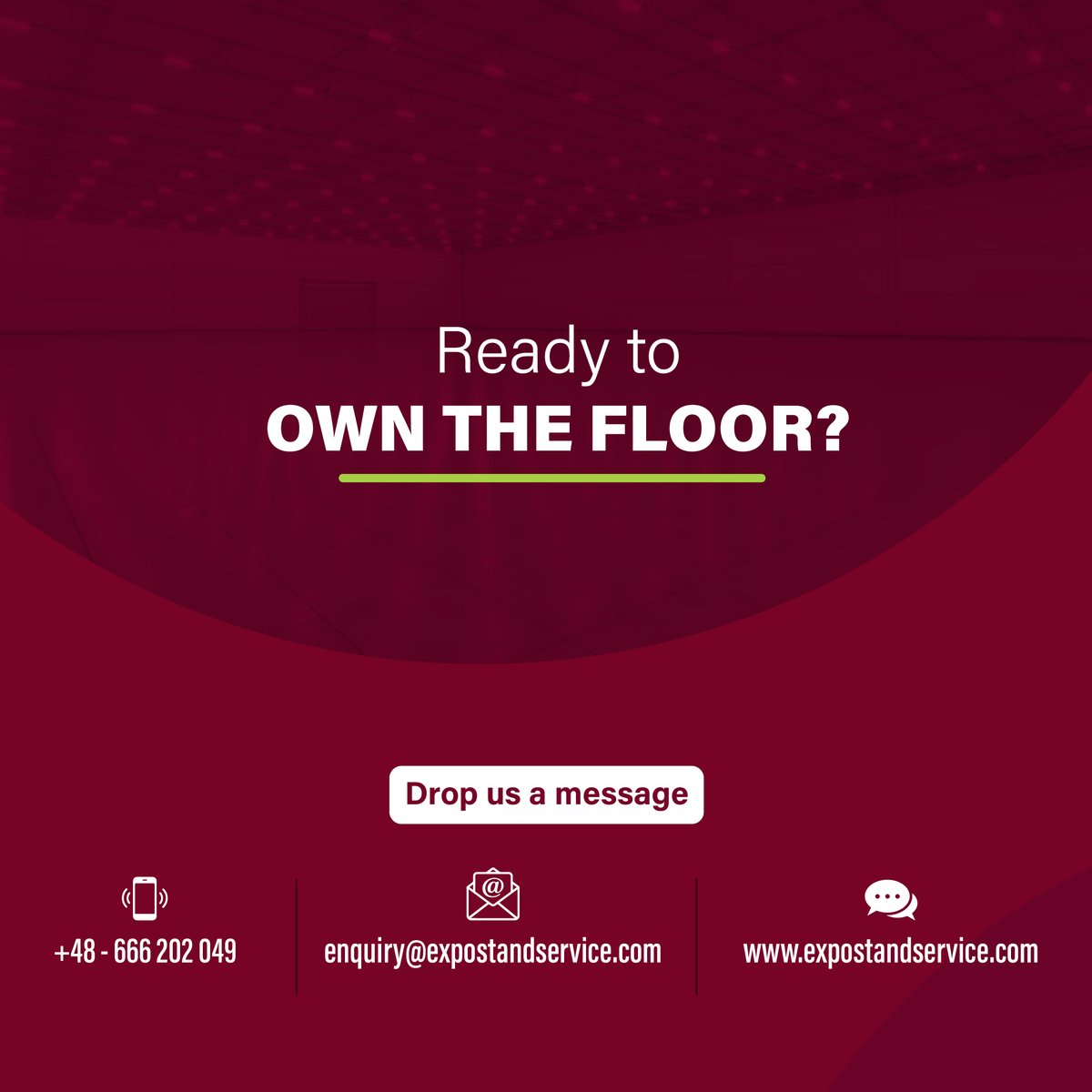 expostandservic's tweet image. ✨ Eurosurfas: innovate &amp;amp; stand out! 🚀 Custom booths that attract, engage &amp;amp; convert. 💼 End-to-end support. 🌐 Visit: expostandservice.com
#eurosurfas #barcelona  #exhibition #exhibitionbuilder #exhibitiondesign #exhibitionstand #WirVerlassenX #modular #expostandservices