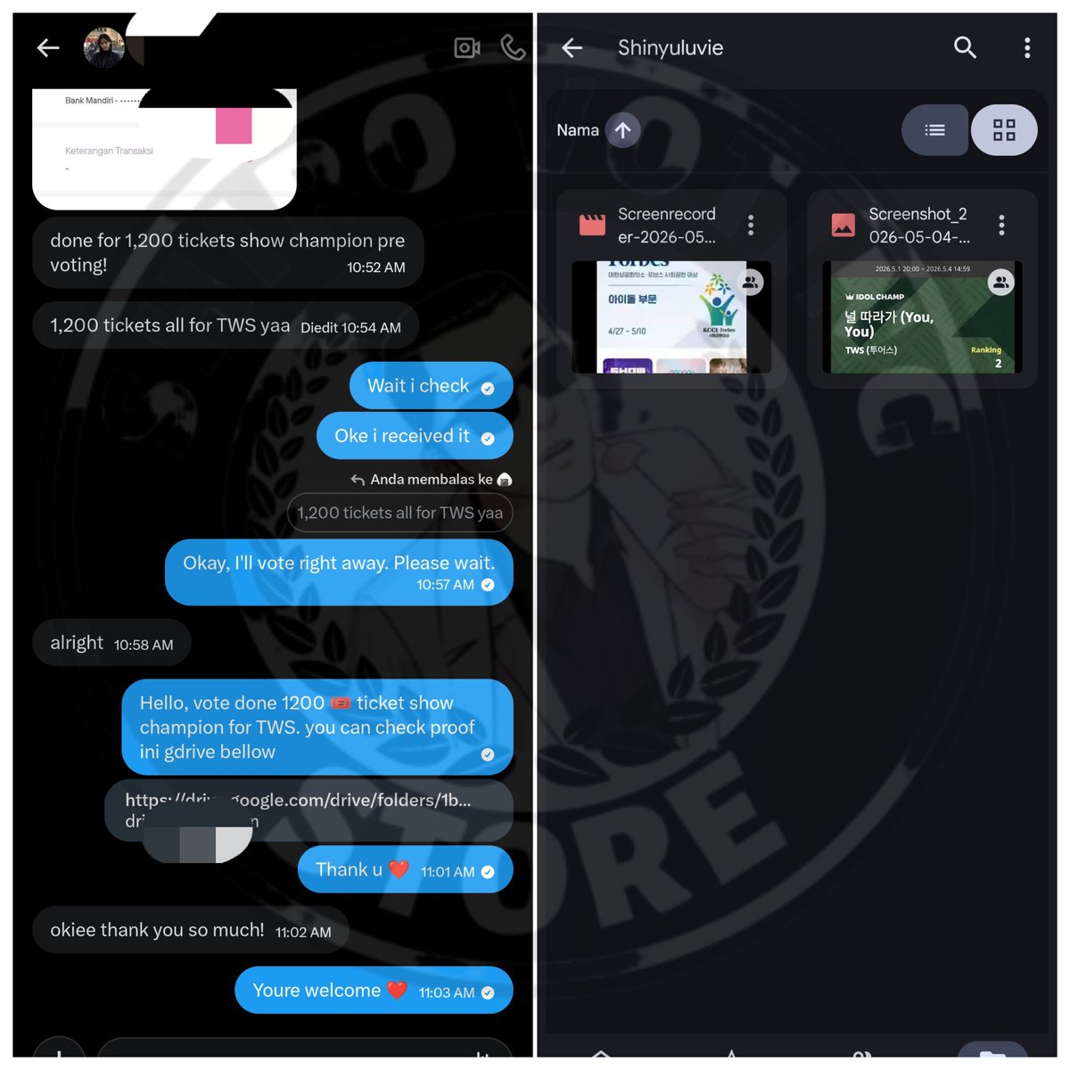 SHIRO VOTING STORE tweet media