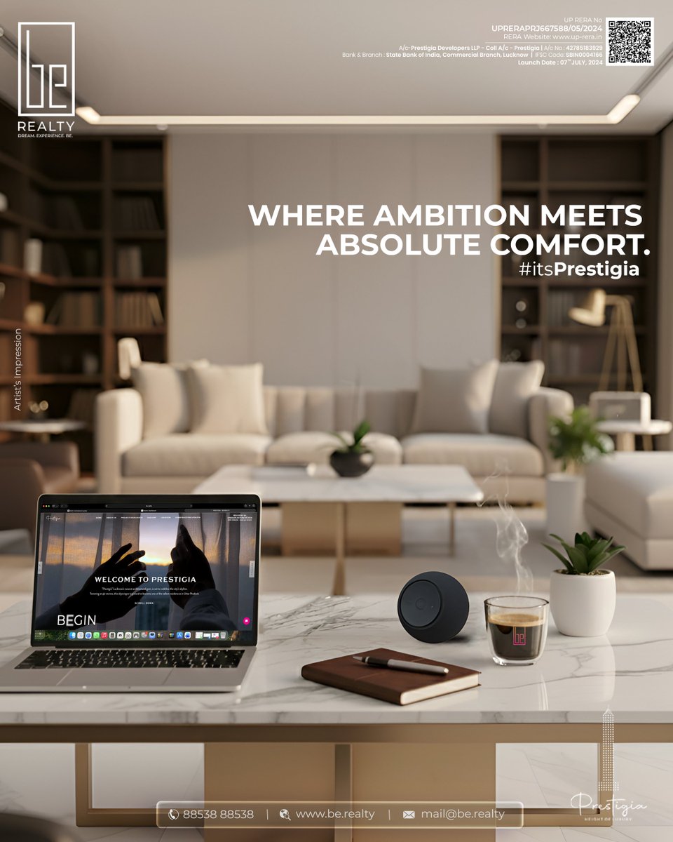 BERealty_Asia's tweet image. Space that adapts to you.
Not the other way around.

Learn more : be.realty/LuxuryReimagin…

#Prestigia #BERealty #LuxuryLiving #ModernApartments #DreamHome