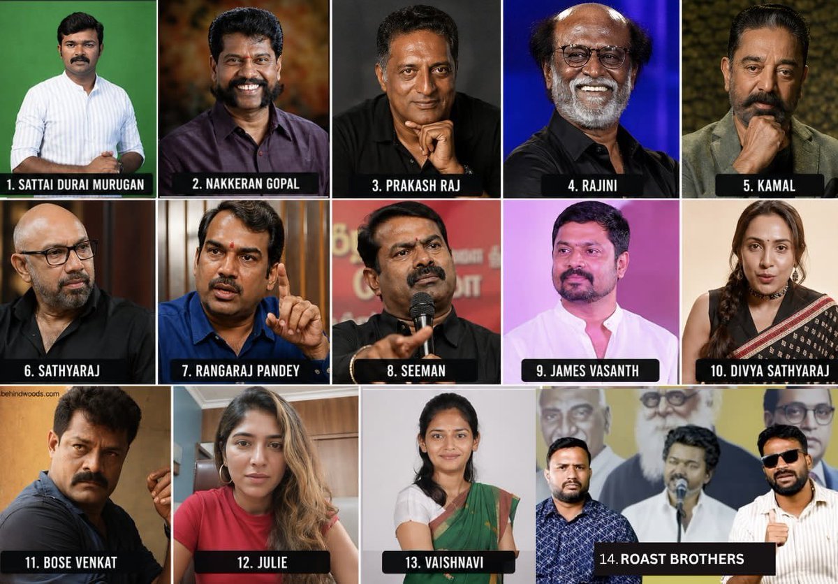 thisisneshcz's tweet photo. If you are given a chance at the brink of death to save your life by choosing any one of these faces, choose death
#TVKVijay‌
#TNElection2026 https://t.co/BMjcYhMYui