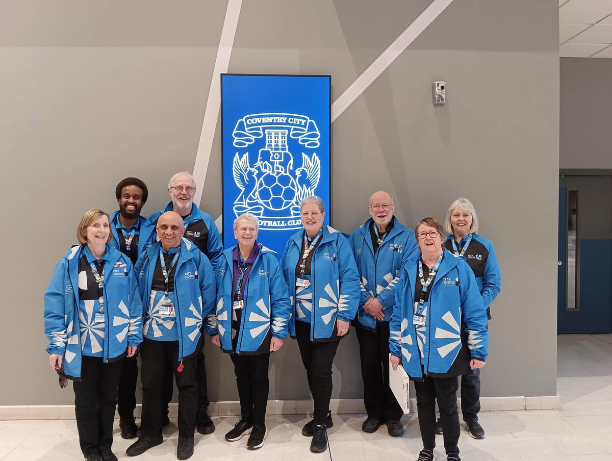 EnV_Coventry's tweet image. City Host #volunteers will be welcoming and guiding all attending the Coventry City FC #weareback celebration today at War Memorial Park, Coventry 
We look forward to bringing a friendly and warm welcome to everyone attending! #proudofcov