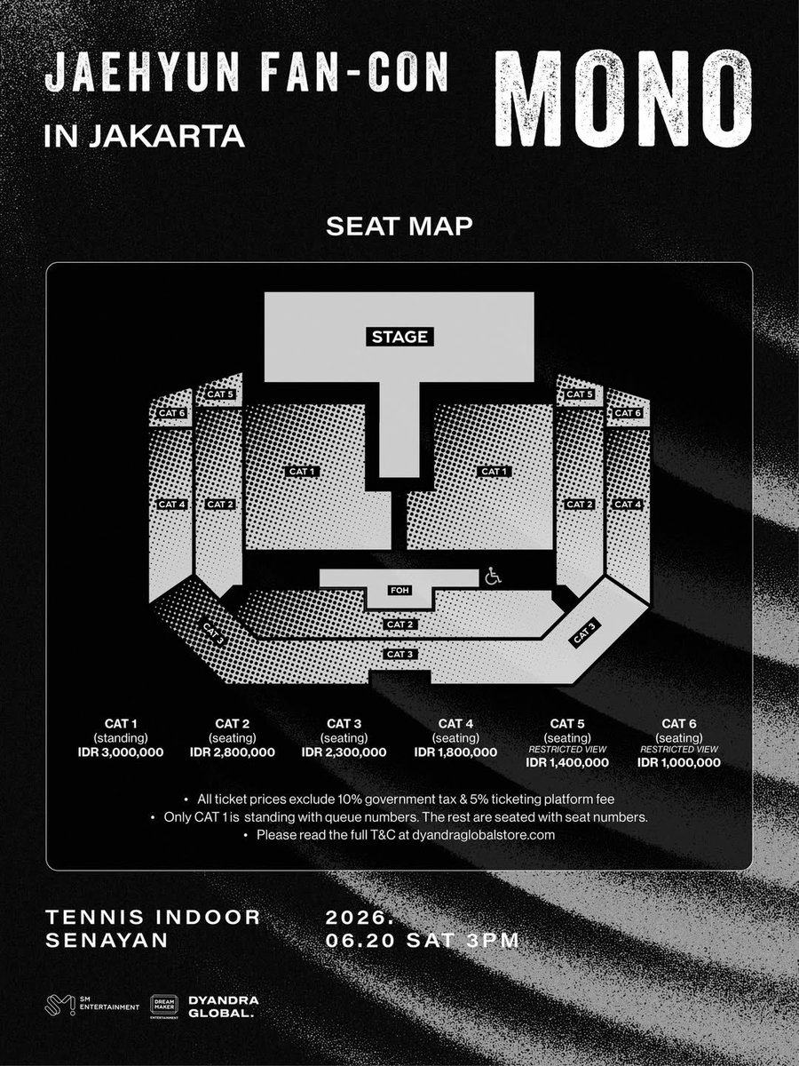 kopajasa's tweet photo. OPEN JASTIP WAR TIKET 
✨ JAEHYUN FAN-CON TOUR <mono> IN JAKARTA ✨

— fee 150k/tix 
— DP bookslot 50k
— bebas pilih seat
— jika tidak dapat tiket DP kita keep sebagai harga jasa kami 🫶🏻

Info detail? dm/wa https://t.co/kYmitQq8Tn

#JAEHYUN_MONO #JAEHYUN_MONO_JAKARTA #NCT127 https://t.co/htyKsSuC5m