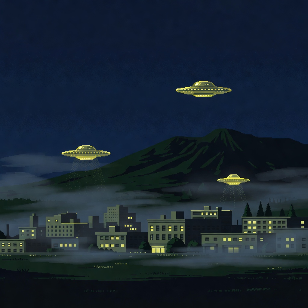 ufocryptocoin's tweet image. Witnesses in Kelowna saw mysterious lights in 1967

On December 8 1967 bright objects hovered over the city with multiple eyewitness reports 🛸

This incident sparked investigations and remains a key UFO case in Canada

#ufo #uap #kelowna