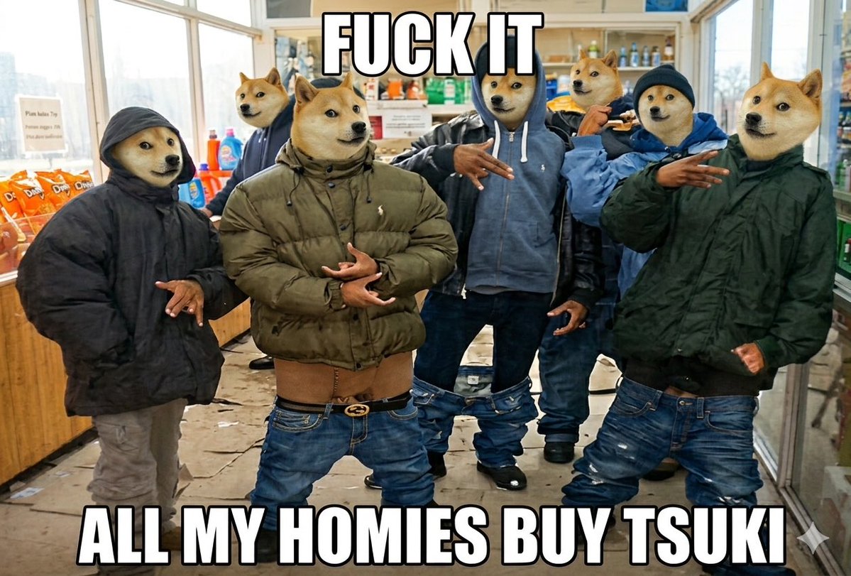 At every fucking dip $TSUKI

And we keep preaching 

<a href="/TsukiCTO/">Tsuki CTO</a> 🐕
