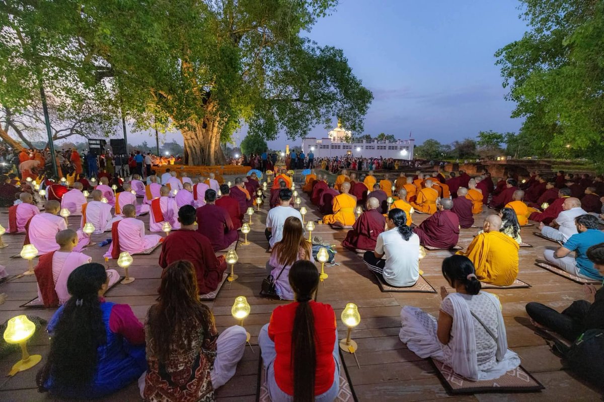 nepaltourismb's tweet photo. 2570th Buddha Jayanti celebration at #Lumbini 
#BirthplaceofLordBuddha #BuddhaPurnima #LifetimeExperiences #NepalNOW

📷: Gyanin Rai https://t.co/SWTl4vAsvf