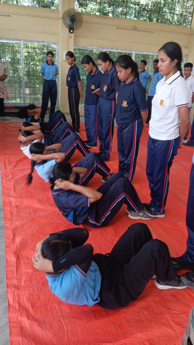 JorhatNcc's tweet photo. Selection of Cdts for Mtn Courses

9 Assam Bn NCC of Jorhat Gp conducted selection trials on 04 May 26 for Basic Mountaineering, Sports Climbing and Courses Ser No 60(M), Sports Special Adventure Courses at NCC Academy, Jorhat.

30 cdts of NCC Gp Jorhat underwent the trials 
#NCC
#MountaineeringCourses
#NCCNERDte 
#NCCGpJorhat