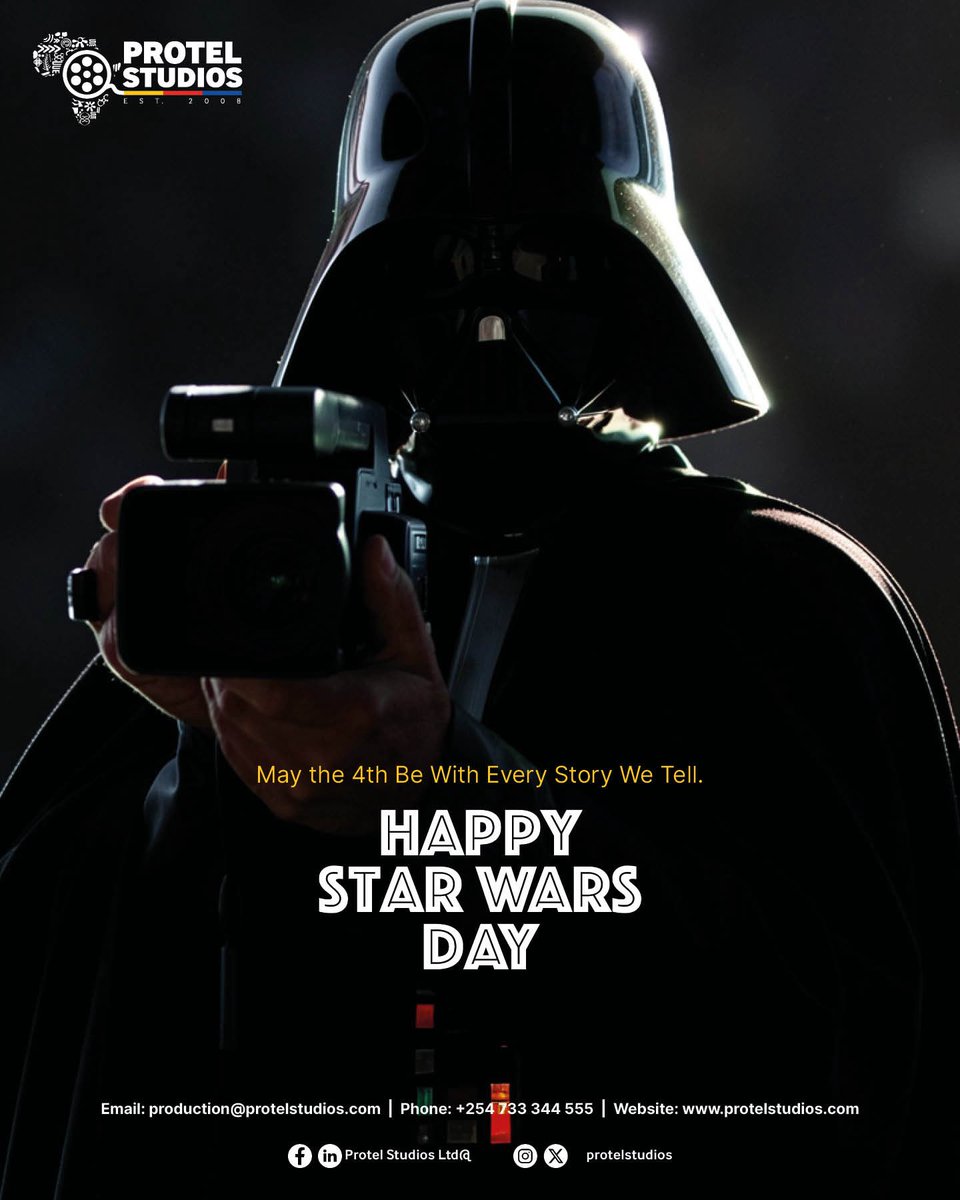 protelstudios's tweet photo. Creativity is a force. And when it’s strong, it builds worlds.

From concept to final cut, we’re always choosing the bold side of the story.

May the Force (and the ideas) be with you. 🚀

#WeAreProtel #StarWarsDay #CreativeForce #Storytelling https://t.co/aNs7PpKviB