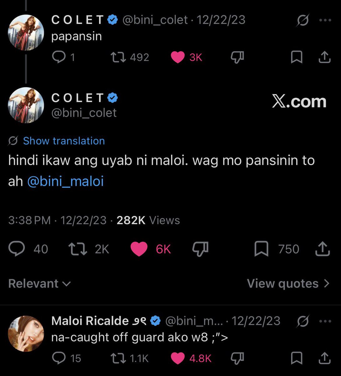you just have to be there (wala pa rin ako sa bloomtwt niyan HAHAHAHAHA)