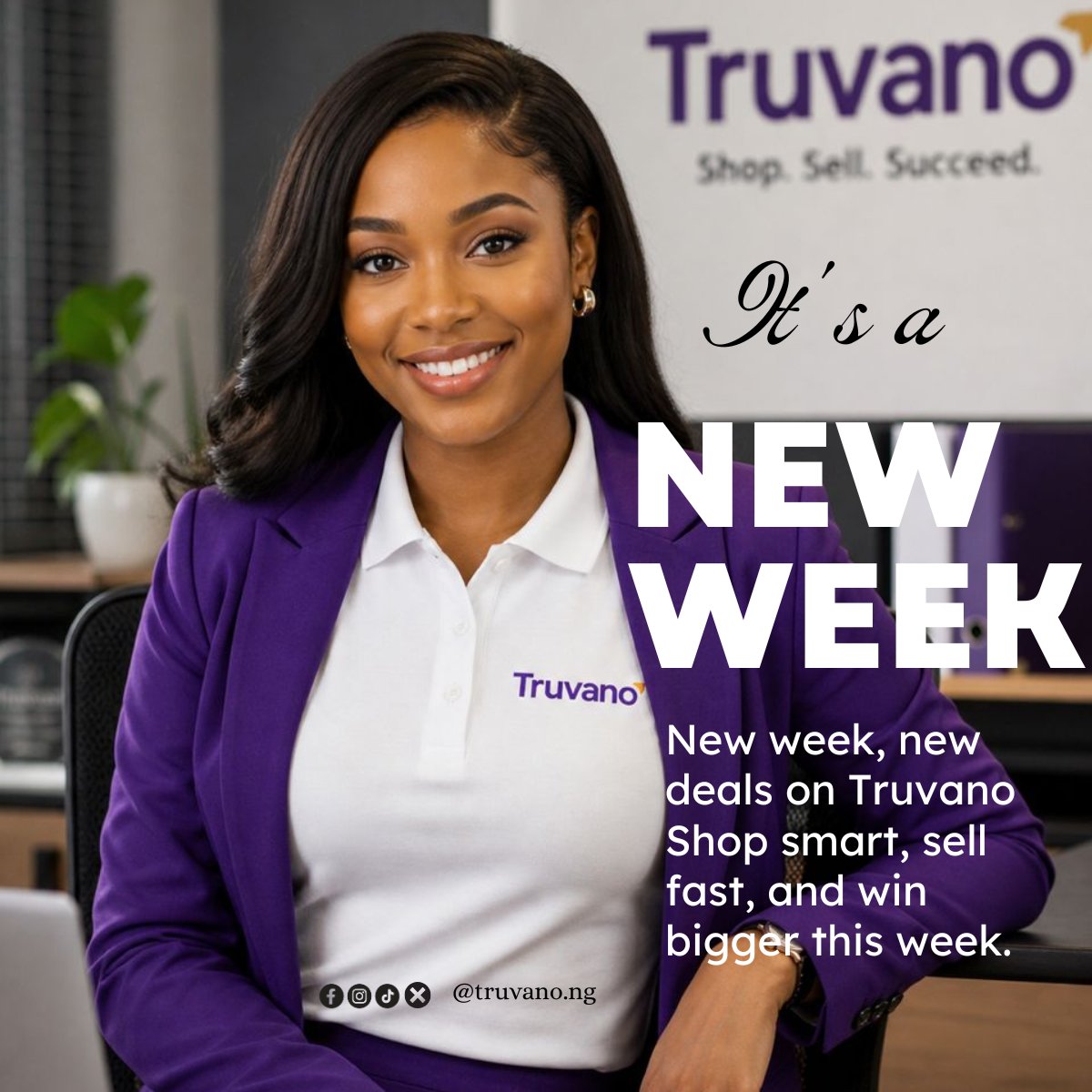 truvano_ng's tweet image. New week, new deals on Truvano 🛍️✨
Shop smart, sell fast, and win bigger this week.
.
.
.
#goviral #trending #viralvideos #BuyAndSell #marketplace