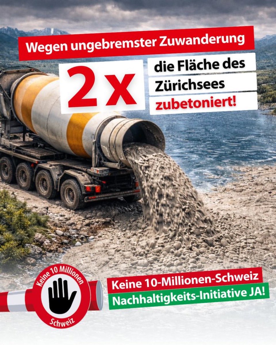 Ein JA zur 10-Millionen-Initiative ist ein JA zur Schweiz, wie DU sie liebst. 

🇨🇭❤️