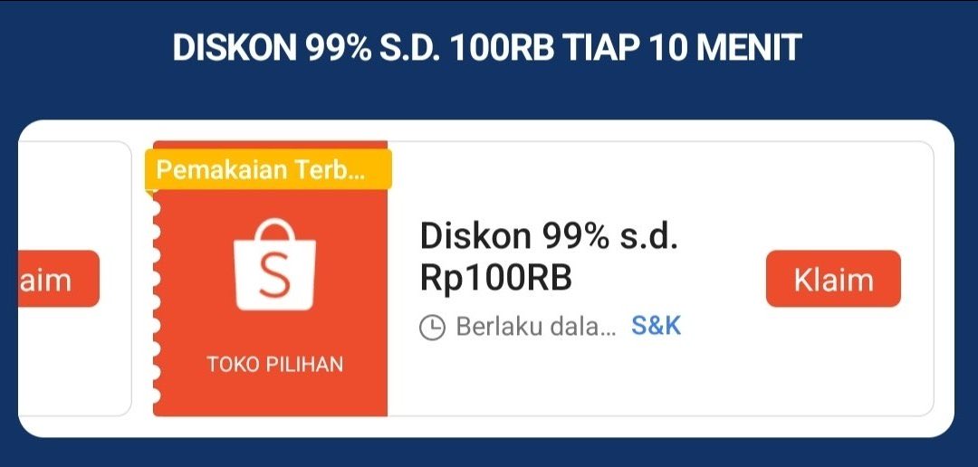 itsadeech_'s tweet photo. voucher diskon 99% klaim dulu nanti malemmm
https://t.co/XPw0xJJXSJ https://t.co/No9x8IepP5