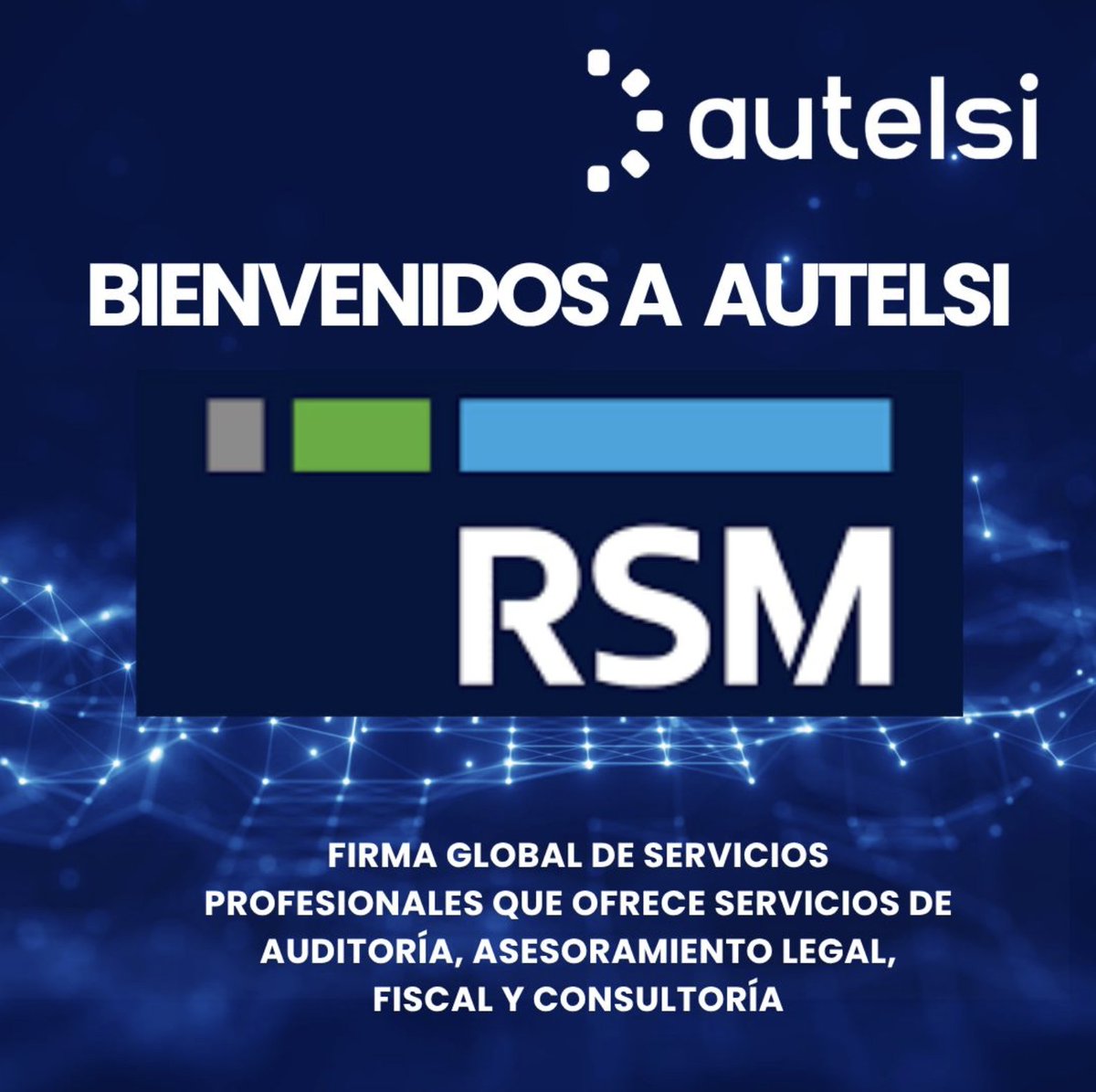 RSM_es's tweet image. 💡En #RSM creemos que la #TransformaciónDigital solo es sostenible cuando avanza de la mano del cumplimiento, seguridad y gestión responsable del riesgo.
Formar parte de @Autelsi supone una oportunidad para impulsar visión sobre gobernanza, riesgo y confianza digital🚀