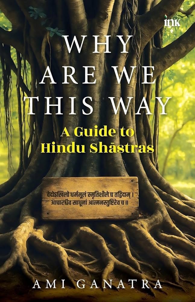 TMaunderer's tweet photo. Just finished @6amiji 's  Why Are We This Way? It is simple, well-structured, and a great entry point into Sanatan literature. Reading it felt like revisiting a favourite subject. Perfect for beginners, especially young readers. https://t.co/qgxZHepc27