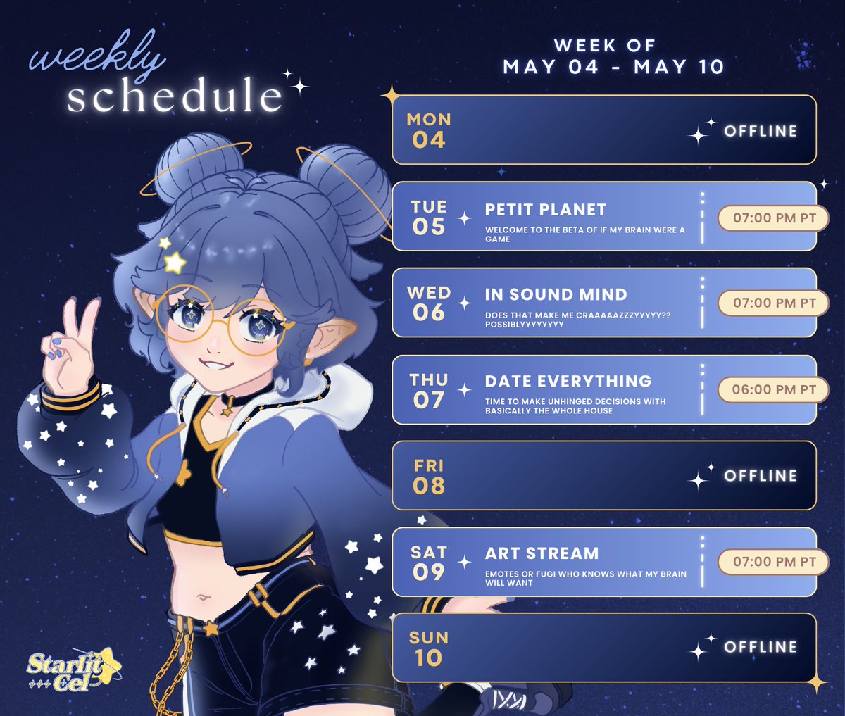 Celestine ✨🛰️ Stardust Vtuber tweet media