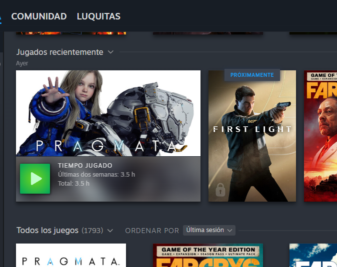LuquitasLXXXIV's tweet photo. Finally... the time has come for #DADSPACE!! ♥🥰
#Steam #Pragmata https://t.co/eeVA61wQVy