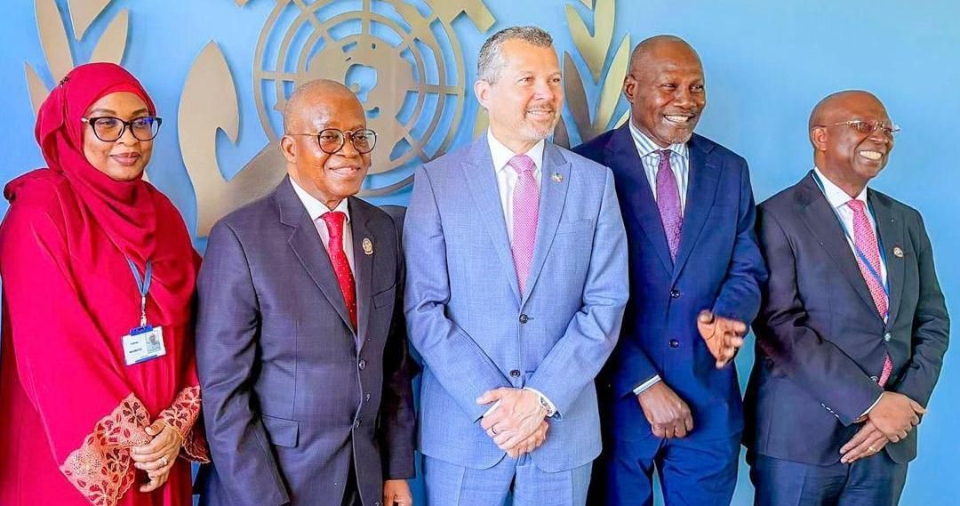 TheCityBizNews's tweet image. Nigeria Seeks Fairness In Net-Zero Shipping Drive buff.ly/s39Hqih  Caption:L-R: Permanent Secre #business #city #citybusinessnews #information #maritime #news #nigeria #shipping