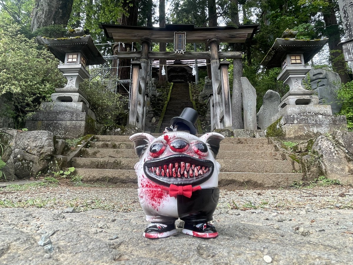 GIGIGU散歩⛩️ #𝙶𝙸𝙶𝙸𝙶𝚄 #𝙿𝙴𝙴𝙺𝙰𝙱𝙾𝙾𝚃𝙾𝚈 #ソフビ