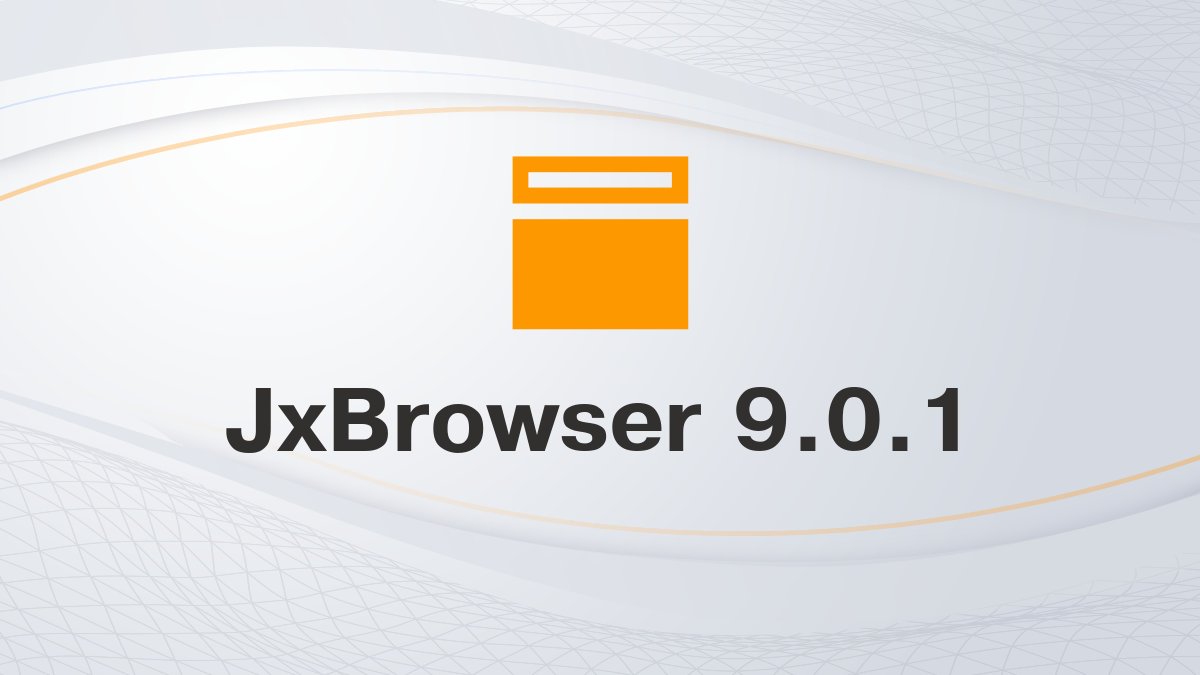 JxBrowserTeam's tweet photo. JxBrowser 9.0.1 is out!

• Upgraded minimal required versions of Compose and Kotlin
• Chromium 147.0.7727.138

🔗 Read more: https://t.co/bnBKG7uDqv
🆓 Get a free 30-day trial: https://t.co/tePakMqCH8 https://t.co/xT1YNla39o