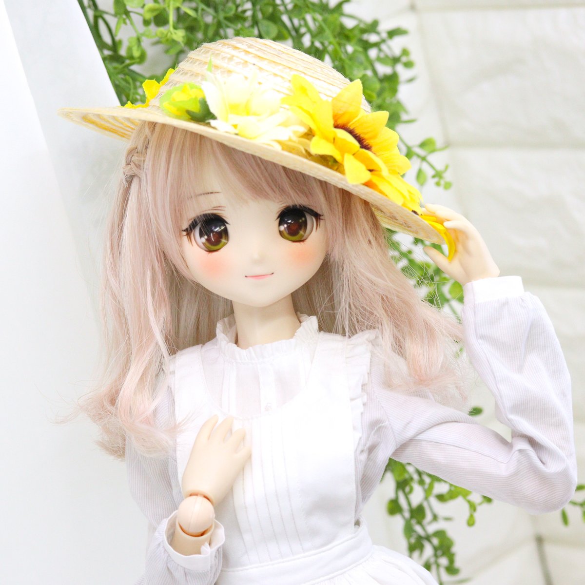 🌷お出かけコーデにぴったり🌷 ドール用「麦わら帽子」を販売中