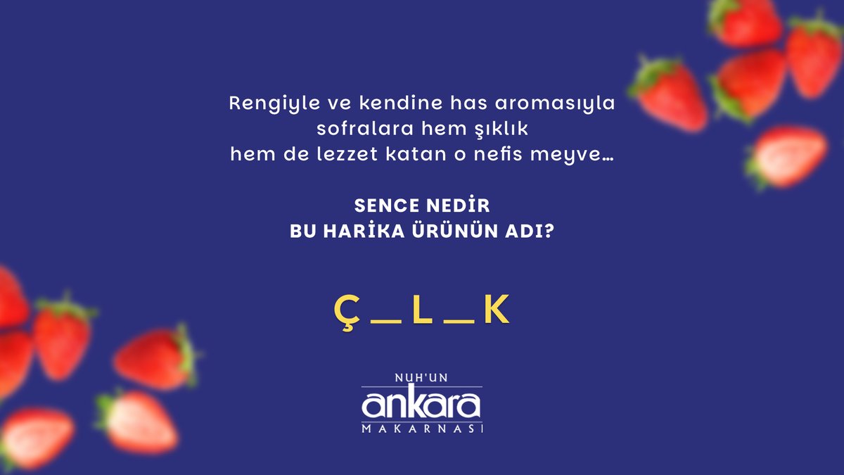 Nuh'un Ankara Makarnası tweet media