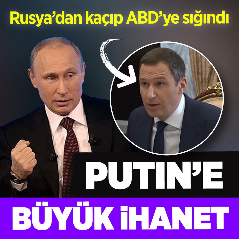 breakingturkish's tweet image. #Putin’e büyük ihanet! Rusya’da görevden alınan Butsaev ABD’ye kaçtı
Eski Rusya Doğal Kaynaklar Bakan Yardımcısı Denis Butsaev’in, görevden alındığı 22 Nisan günü #Rusya’dan ayrılarak ilk önce Belarus’a oradan Gürcistan’a sonra da ABD’ye gittiği iddia edildi.