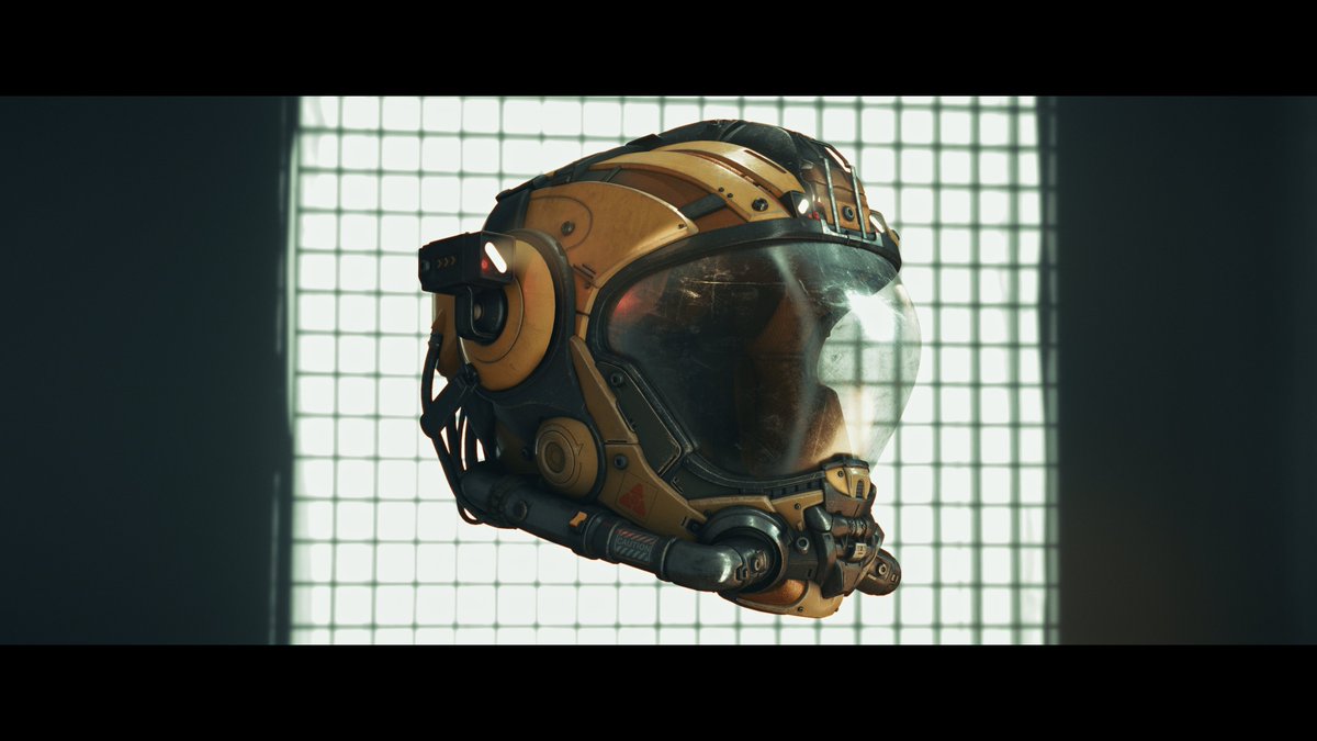 yaliili's tweet image. Helmet texturing.
Followed a tutorial by J Hill [@artofjhill].
3D model by J Hill.
Texturing by Substance Painter.
Rendering by Blender (Cycles - images, Eevee - video)
And a few screenshots from Substance Painter.
Postprocessing - DaVinci Resolve.

#3d #b3d #SubstancePainter