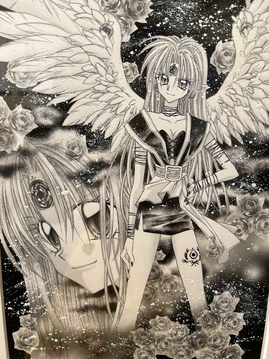 念願叶って種村有菜先生の原画展に行ってきました！！ 大好きな作品の