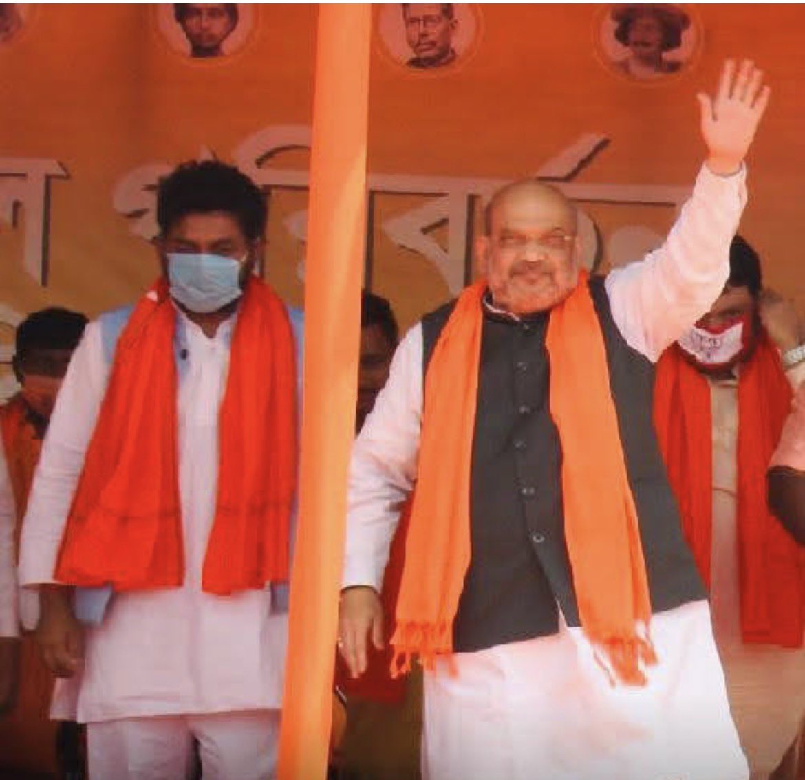 DigvijayHoPE's tweet photo. Words fall short today, only emotions remain.
A lifetime gift from @BJP4India to every karyakarta. Need nothing else from BJP.
My humble salutations to both the sons of Maa Bharati.
Pranam.

@narendramodi Ji
@AmitShah Ji https://t.co/IuHHtrFwih