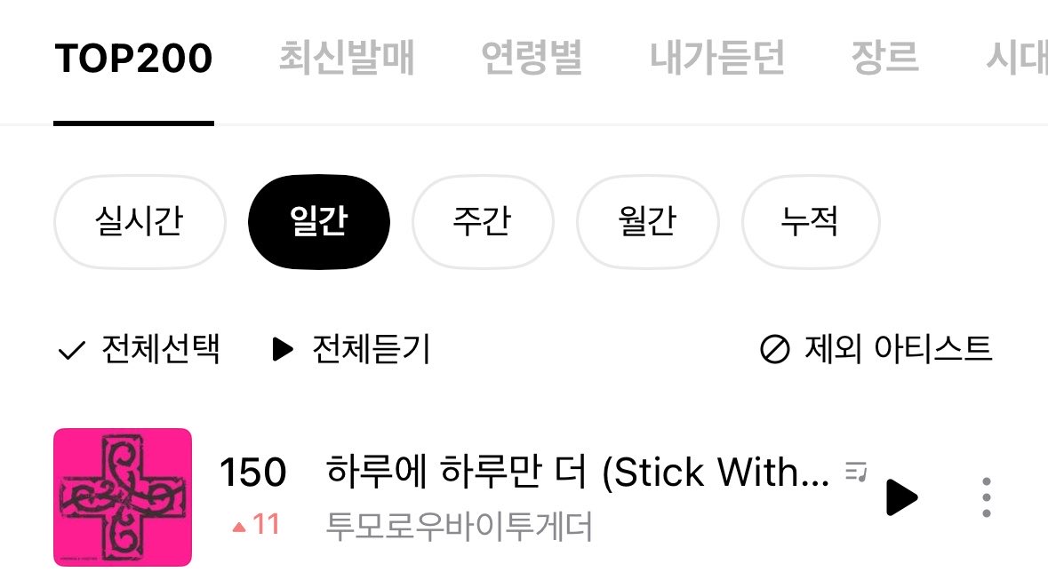 투모로우바이투게더 음원총공팀 tweet media