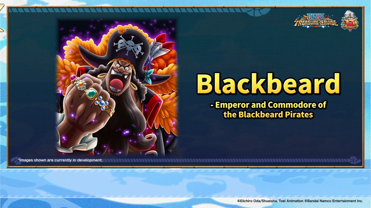ONE_PIECE_TC's tweet photo. ＼#OPTC12th Super Sugo-Fest／

Super Sugo-Fest only Blackbeard joins the crew featuring regular and Alternative Character illustrations!

Check here for the infographics 👇
https://t.co/WL50nUvh8o

#ONEPIECE #OPTC https://t.co/B9ZhANqgMi