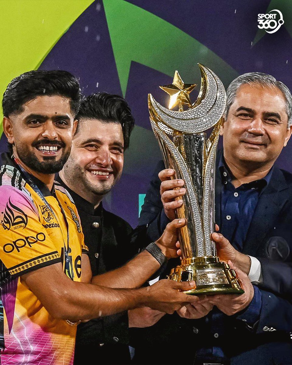 Babar Azam's first PSL trophy as captain ©️🏆

#PSL2026 #PZvHKK