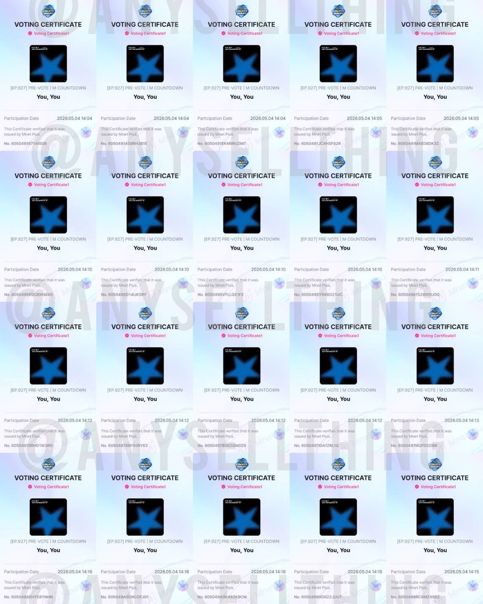 anysellthing's tweet photo. 25🎟️ for #TWS for completing the deal✅

#anysellthingproofs https://t.co/XxK7SjzF7D