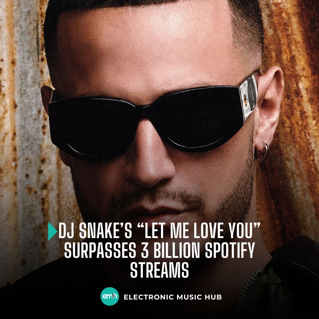 electrohubhq's tweet image. DJ Snake’s “Let Me Love You” surpasses 3 billion Spotify streams

ℹ️ Source: We Rave You
📷: DJ Snake x Pexels 

Tags:
#dj #martingarrix #tiesto #thechainsmokers #tomorrowland #arianagrande #selenagomez #love #fashion #haileybieber #kyliejenner #jailey #music #art #instagood