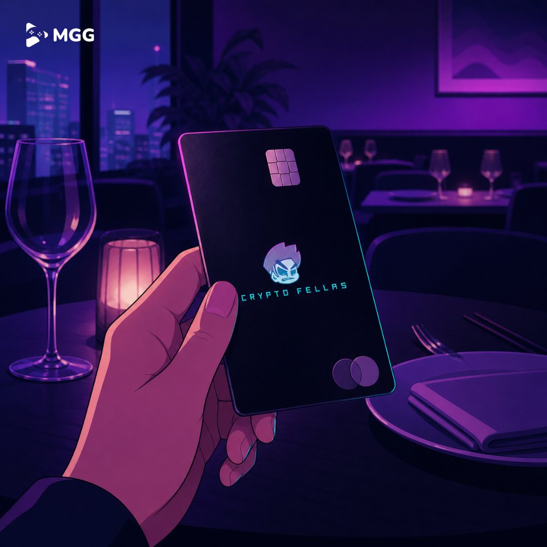 MimboNode's tweet photo. 💳 From the Arena to the Streets.

The tokens you earn today in MGG Arena can buy your dinner tonight.

✅No exchange routing. 
✅No 3-day bank waits. 
✅Just the Cryptofellas Card. 

👉 https://t.co/4dp1hdjd1J

#GameFi #Web3Gaming #MGG #MGGARENA  $MGG https://t.co/XnzIwNqcNr