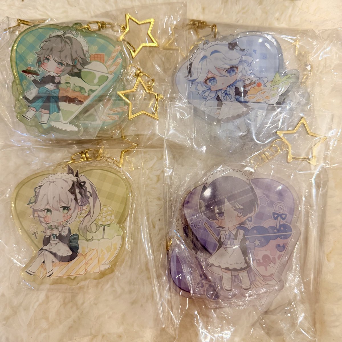 cbtwmiao's tweet photo. いよいよ明日です！
今回再販のメイドアクスタと小物と組み合わせた写真です(^^)
他のアクスタも全部���入荷しました！
アクキーも画像4枚目の分を少し持参します✨

#スパコミ33 https://t.co/5YaMqXFZPJ