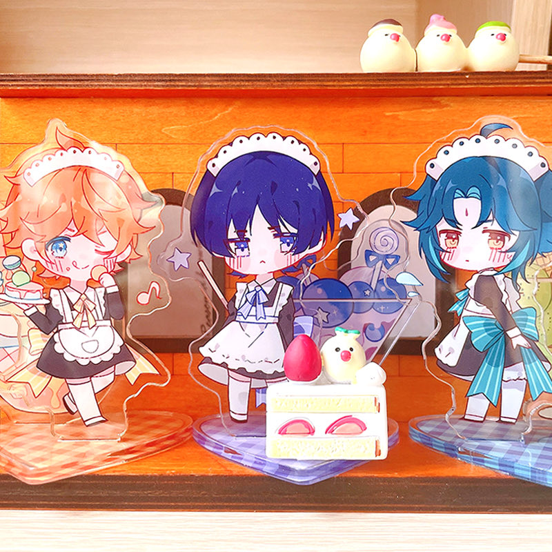 cbtwmiao's tweet photo. いよいよ明日です！
今回再販のメイドアクスタと小物と組み合わせた写真です(^^)
他のアクスタも全部���入荷しました！
アクキーも画像4枚目の分を少し持参します✨

#スパコミ33 https://t.co/5YaMqXFZPJ