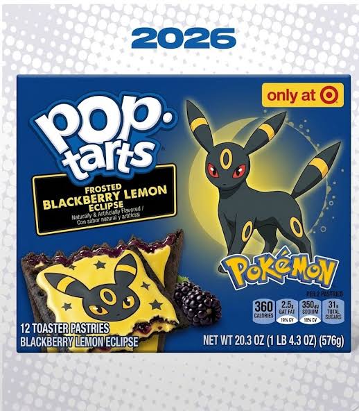 This should of been the pokemon pop tarts smh