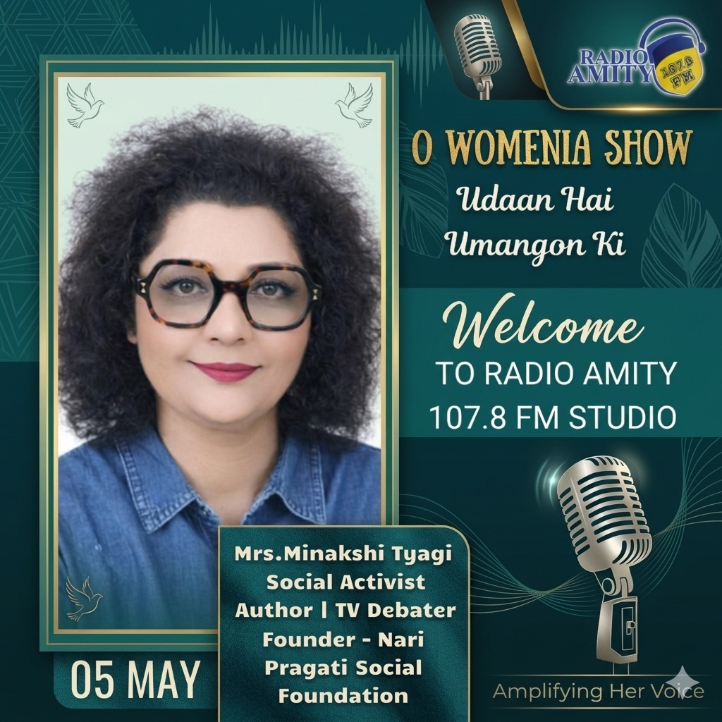 radioamity_crs's tweet photo. जब हौसले बुलंद हों, तो हर उड़ान बनती है मिसाल ✨
कल O WOMANIA में सुनिए Mrs. Minakshi Tyagi की inspiring journey 💫
107.8 FM पर tune करें या दुनिया में कहीं से भी सुनें:
https://t.co/EJFZJXZKAq ...
#OWomenia #UdaanHaiUmangoKi #WomenEmpowerment https://t.co/hfHtuBnFEk