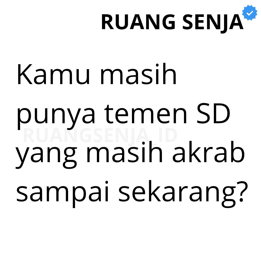 ʀᴜᴀɴɢ ꜱᴇɴᴊᴀ tweet media