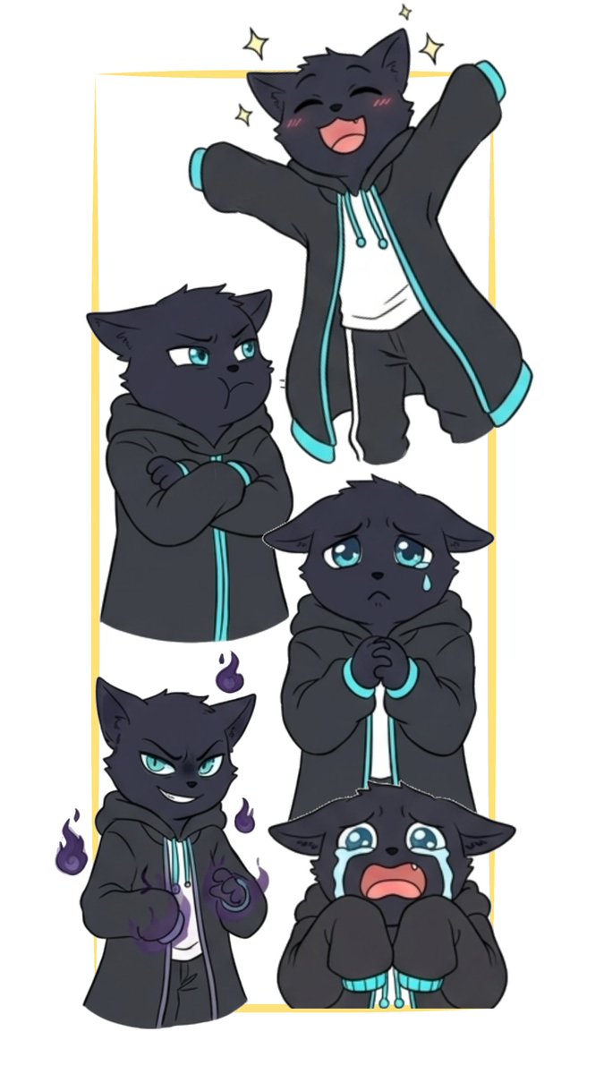 dori7th65405's tweet image. 5 moods of Dori 🐾
which one is your mood?
#oc #sticker #digitalart #cuteart