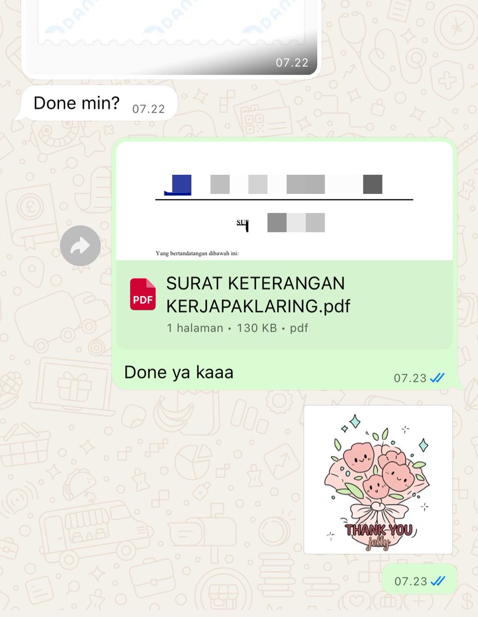 🎀Joki cv ats/kreatif & surat sakit & paklaring🎀 tweet media