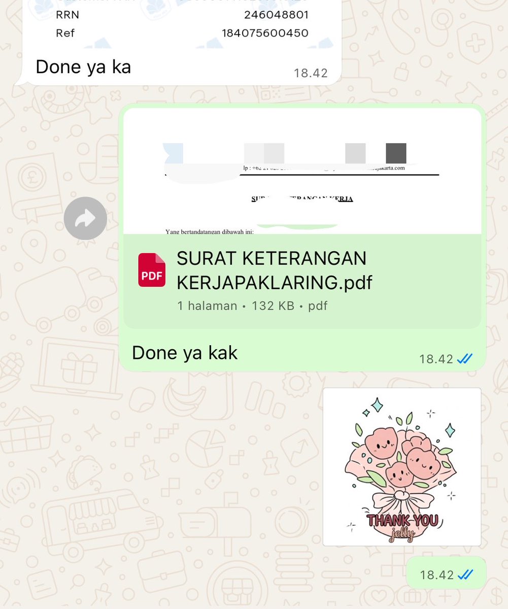 🎀Joki cv ats/kreatif & surat sakit & paklaring🎀 tweet media