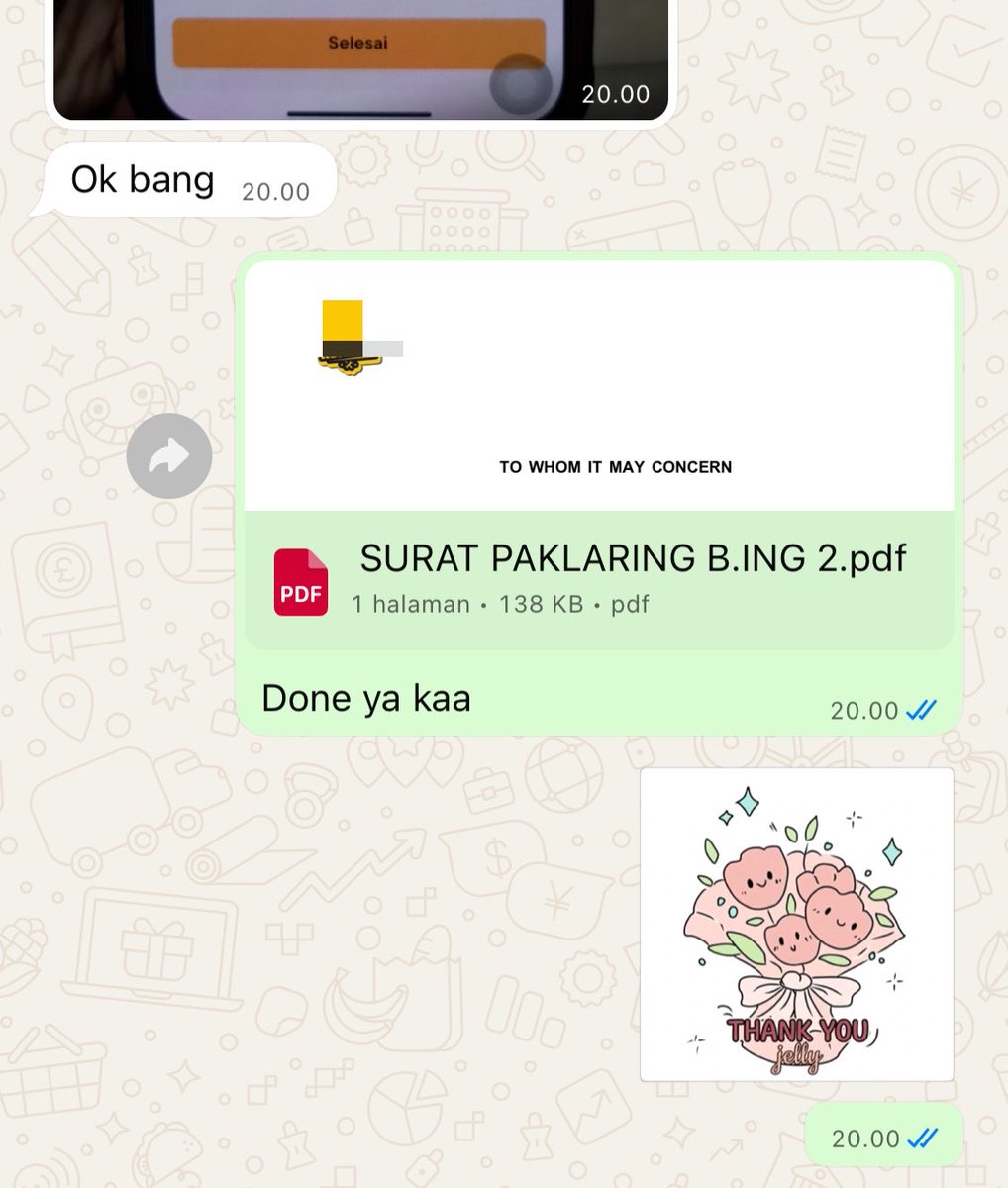 🎀Joki cv ats/kreatif & surat sakit & paklaring🎀 tweet media