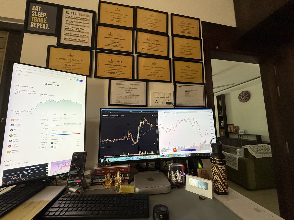 BiplabDeys's tweet image. Full trading mode: emotions off, charts on📈
#trading #stockmarket #traderlife #binance