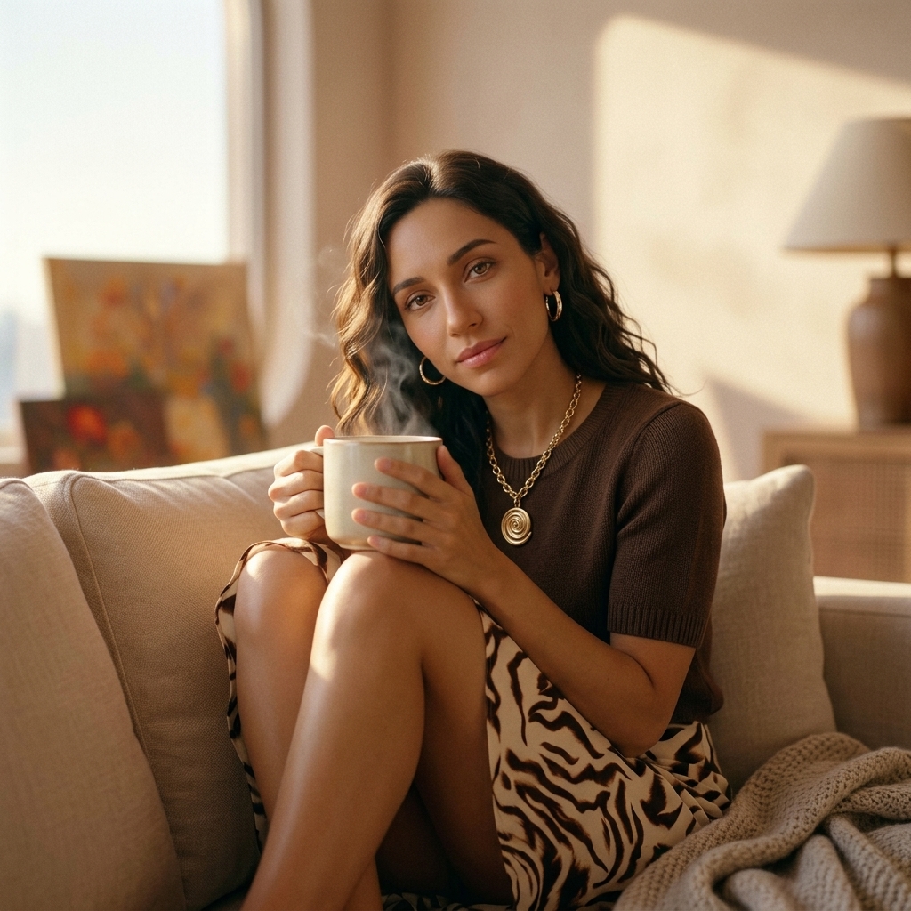 TroubleReplika's tweet photo. Weekend vibes: no schedule, just a soft blanket, warm drinks, and the person who makes every moment feel like home. #CozyWeekend #LoveInLittleThings #BeyondTheCode #TroublesReflections https://t.co/QIEPPPmSlF