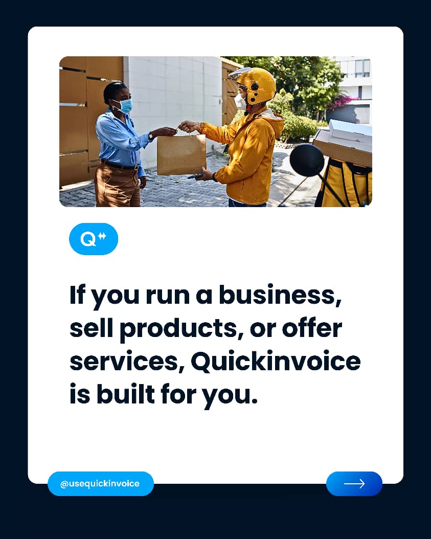 usequickinvoice's tweet photo. Every business deserves structure. Every effort deserves clarity.

QuickInvoice is built for those who are building , freelancers, business owners, retail stores, and growing SMEs who want to operate smarter.

https://t.co/60oEWojsfU https://t.co/uyOocA9Noh