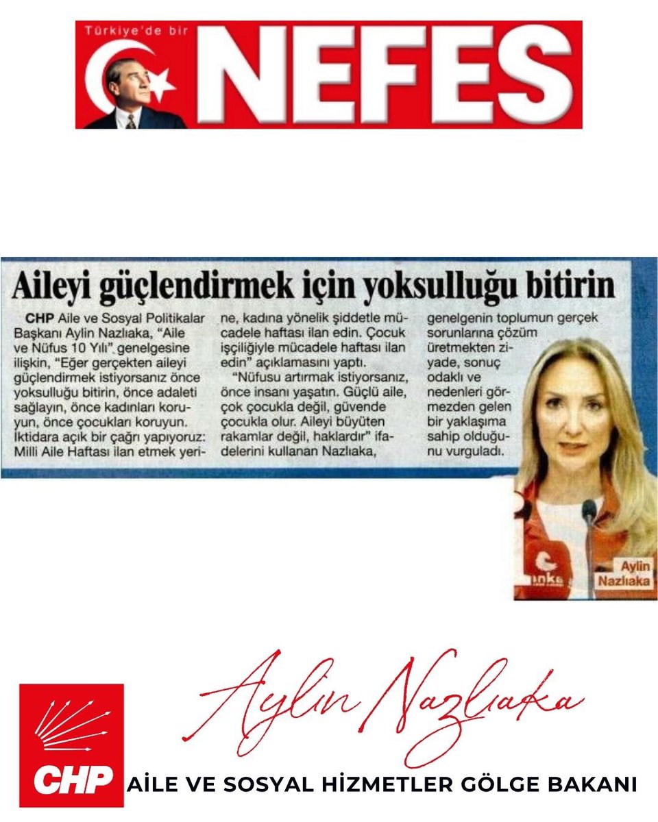 Aylin Nazlıaka 🇹🇷 tweet media