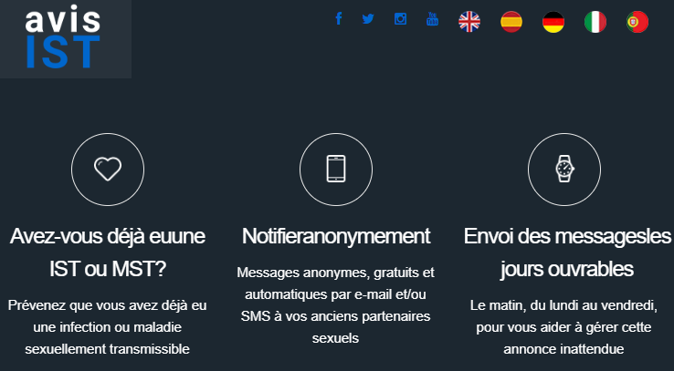 App avis IST tweet media