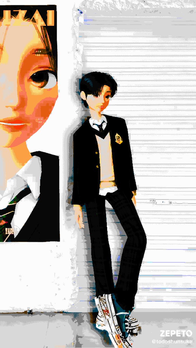 ShunsukeTodo's tweet photo. #8BitPhotoLab + #zepeto https://t.co/yWUh8OUEPn